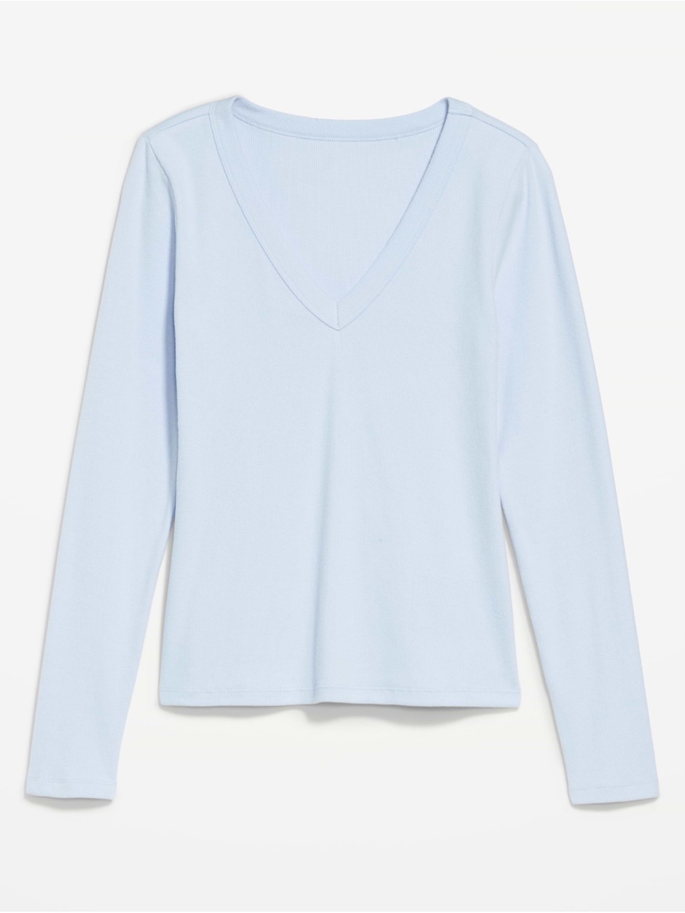🆕 Old Navy Women's Cozy Snug Long-Sleeve V-Neck T-Shirt XL 16-18 - Picture 8 of 16